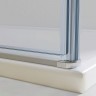 Душевой уголок Vincea Extra 110х90 VSR-1E101190CL профиль Хром стекло прозрачное