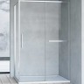 Душевой уголок Vincea Slim Soft 100x80 VSR-1SS8010CL профиль Хром стекло прозрачное