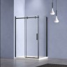 Душевой уголок Vincea Como-N 130x100 VSR-4CN1013CLB профиль Черный стекло прозрачное
