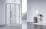 Душевой уголок Vincea Slim-N 140x90 VSR-4SN9014CLGM профиль Вороненая сталь стекло прозрачное