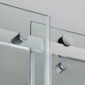Душевой уголок WasserKRAFT Vils 100x90 56R22 профиль Хром стекло прозрачное