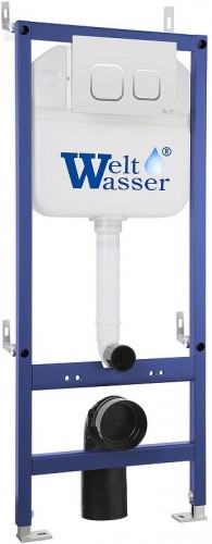 Инсталляция WeltWasser WW Bamberg 460 10000010285 для унитаза без клавиши смыва
