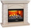 Электрокамин RealFlame Elford WT белый дуб с очагом 3D Firestar 25,5