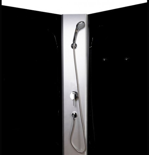 Душевая кабина Niagara Eco 90x70 L E90/70/40L/TN/BK без гидромассажа