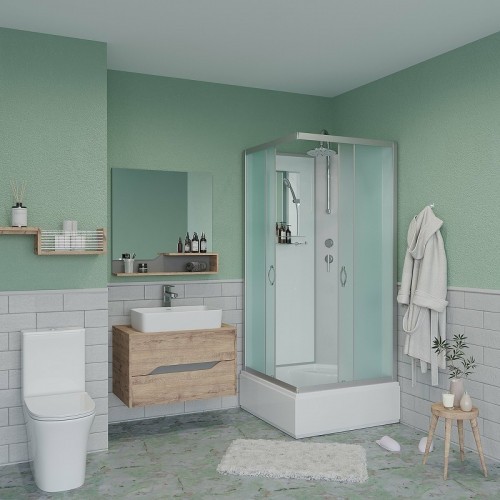 Душевая кабина Niagara Classic 90x90 NG-1108-14BKT без гидромассажа