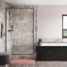 Душевой уголок WasserKRAFT Main 130x90 41S33 профиль Хром стекло прозрачное
