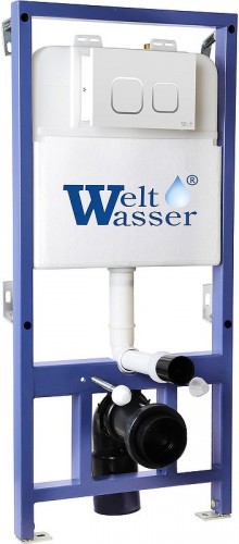 Инсталляция WeltWasser WW Bamberg 525 10000010287 для унитаза без клавиши смыва