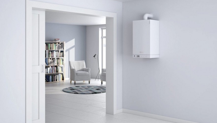 Настенный газовый двухконтурный котел отопления Viessmann Vitopend 100-W A1JB011 K-rlu 29,9 кВт A1JB011