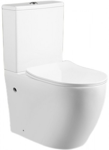 Унитаз компакт Ceruttispa Orlter CT9867 с бачком и сиденьем Микролифт