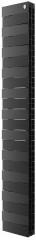 Биметаллический секционный радиатор отопления Royal Thermo PianoForte Tower Noir Sable 200 / 22 секций нижнее правое подключение