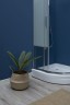 Душевой уголок Aquanet Practic 90x90 AE10-Q-90x90U-CP 243615 профиль Хром стекло прозрачное с шелкографией