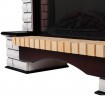 Электрокамин RealFlame Country 33/33W AO античный дуб с очагом 3D Firestar 33
