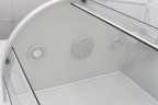 Душевая кабина Frank F412L White левосторонняя 120х80х220 см