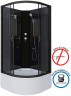 Душевая кабина Niagara Classic 90x90 NG-6508-14BK без гидромассажа