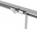 Душевой уголок Vincea Slim Soft 130x100 VSR-1SS1013CL профиль Хром стекло прозрачное
