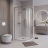 Душевой уголок Niagara Nova 80х80 NG-3625-34 профиль Хром стекло шиншилла