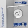 Душевой уголок WasserKRAFT Berkel 80x80 48P02 профиль Хром стекло прозрачное