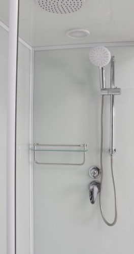 Душевая кабина Frank F412R White правосторонняя 120х80х220 см