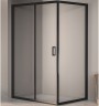 Душевой уголок RGW Passage PA-245B 100x80 410824580-14 профиль Черный стекло прозрачное