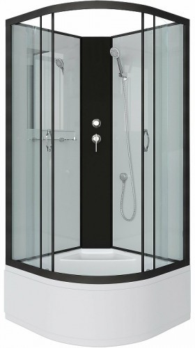 Душевая кабина Niagara Classic 90х90 NG-6708-14BK без гидромассажа