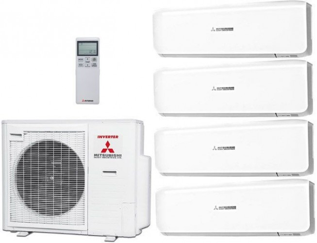 Mitsubishi Heavy Industries SCM80ZS-W / SRK25ZS-Wx4