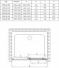 Душевая дверь Vincea Alpha 140 VDS-3AL140CLGM профиль Вороненая сталь стекло прозрачное