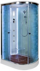 Душевая кабина Deto EM1512 L LED с гидромассажем