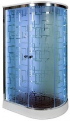 Душевая кабина Deto EM1512 L LED с гидромассажем
