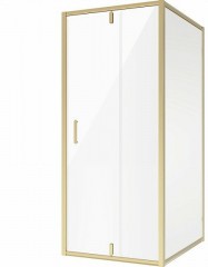 Душевой уголок Niagara Nova 100х100 NG-43-10AG-A100G профиль Холодное золото стекло прозрачное