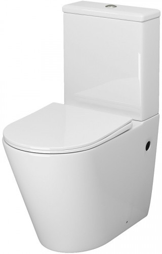 Унитаз компакт Grossman Color GR-4480S Белый глянцевый с бачком и сиденьем Микролифт
