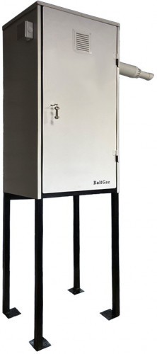 Настенный газовый одноконтурный котел отопления BaltGaz Super Lux 21 кВт с корпусом для наружного размещения