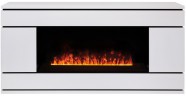 Электрокамин RealFlame Vega CST1000 WT с очагом 3D Cassette 1000 Black Panel