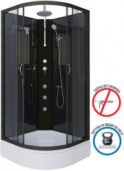 Душевая кабина Niagara Classic 90x90 NG-6501-14BKTG с гидромассажем