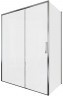 Душевой уголок Aquanet Pleasure Evo AE65-150x80-CT 150x80 324126 профиль Хром стекло прозрачное