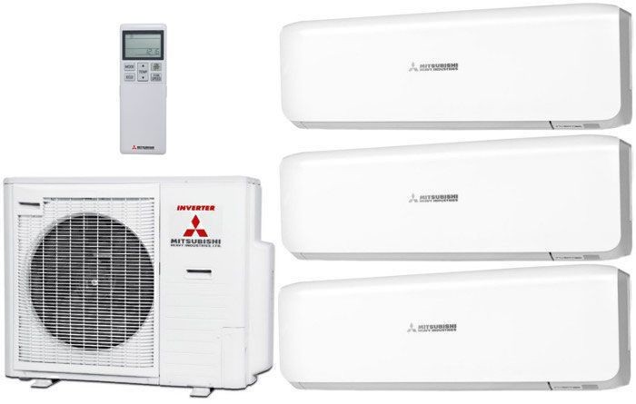 Mitsubishi Heavy Industries SCM71ZS-W / SRK35ZS-W + SRK20ZS-Wx2