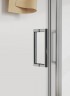 Душевой уголок Vincea City 110x90 VSR-5CT9011CL профиль Хром стекло прозрачное