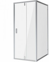 Душевой уголок Niagara Nova 80х100 NG-63-8A-A100 профиль Хром стекло прозрачное