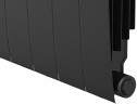 Биметаллический секционный радиатор отопления Royal Thermo Biliner Noir Sable 500 / 10 секций