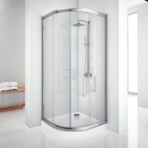 Душевой уголок Aquanet Alfa NAA2142 100x100 профиль Хром стекло прозрачное
