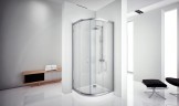 Душевой уголок Aquanet Alfa NAA2142 100x100 профиль Хром стекло прозрачное