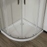 Душевой уголок Vincea City 80x80 VSQ-5CT800CL профиль Хром стекло прозрачное