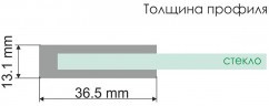 Душевой уголок WasserKRAFT Vils 110x90 56R15 профиль Хром стекло прозрачное