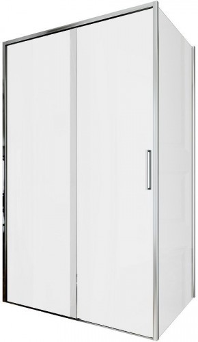 Душевая стенка Aquanet Pleasure Evo AE65-F80-CT 80 312546 профиль Хром стекло прозрачное