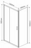 Душевой уголок Vincea Garda 120x90 VSR-1G9012CLG профиль Брашированное золото стекло прозрачное