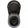 Унитаз Ceruttispa Sella Aria MB CT9160 подвесной Черный матовый с сиденьем Микролифт