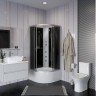 Душевая кабина Niagara Classic 100x100 NG-2509-14BKG с гидромассажем