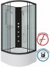 Душевая кабина Niagara Classic 80х80 NG-6707-14BKG с гидромассажем