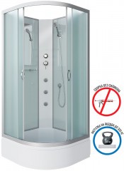 Душевая кабина Niagara Classic 90x90 NG-3301-14BKG с гидромассажем