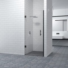 Душевая дверь RGW Hotel HO-011B 80 350601108-14 профиль Черный стекло прозрачное