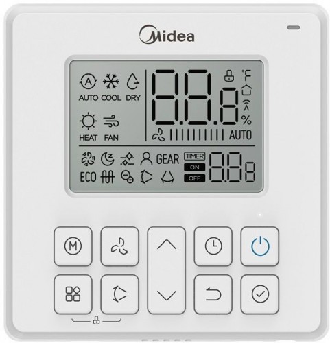 Канальный кондиционер Midea MTI-18HW1N1P-QB6 / MOX330U-18HN1-QB6 с зимним комплектом (-40)